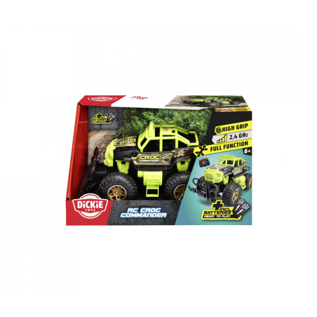 Dickie Toys RC Croc Commander – Ferngesteuertes Krokodil Auto für Offroad-Spaß ab 6 Jahre