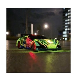 Dickie Toys RC Laser Samurai – Ready to Race! | 22cm Ferngesteuertes Auto mit Licht & Sound | 10 km/h