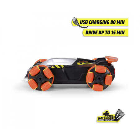 Dickie Toys RC Area Drifter – Ferngesteuertes Auto mit Wasserdampf & LED-Licht