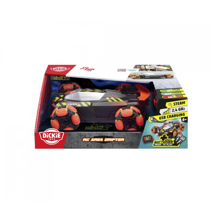Dickie Toys RC Area Drifter – Ferngesteuertes Auto mit Wasserdampf & LED-Licht