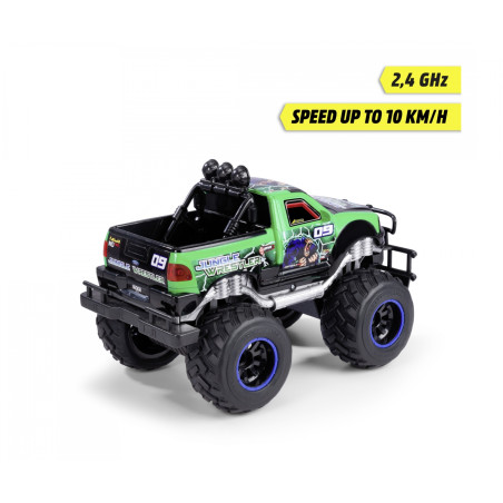 Dickie Toys RC Jungle Wrestler Ford F150 – RTR Monstertruck für Kinder
