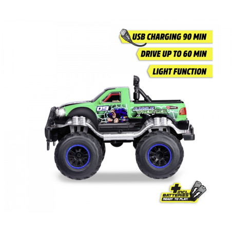 Dickie Toys RC Jungle Wrestler Ford F150 – RTR Monstertruck für Kinder
