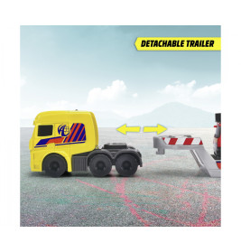 Dickie Toys Micro Rescue Truck – 3-in-1 Daimler mit Polizei & Feuerwehr-Autos (ab 3 Jahren)