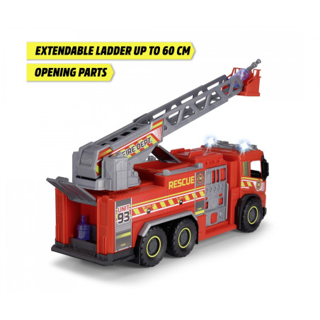 Dickie Toys Volvo FMX Giant Feuerwehrauto – 57cm mit Wasserspritzfunktion & Blaulicht
