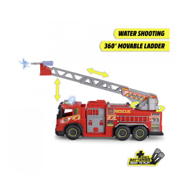 Dickie Toys Volvo FMX Giant Feuerwehrauto – 57cm mit Wasserspritzfunktion & Blaulicht