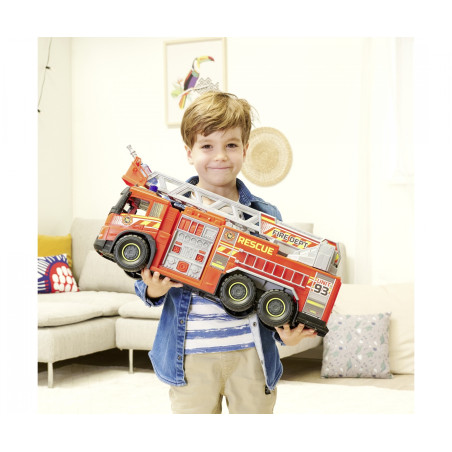Dickie Toys Volvo FMX Giant Feuerwehrauto – 57cm mit Wasserspritzfunktion & Blaulicht