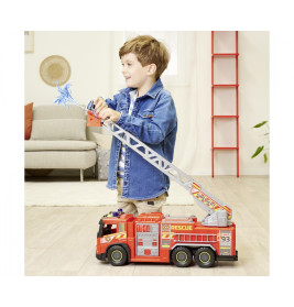 Dickie Toys Volvo FMX Giant Feuerwehrauto – 57cm mit Wasserspritzfunktion & Blaulicht
