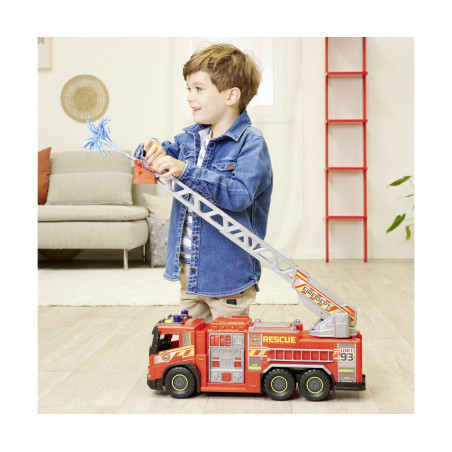 Dickie Toys Volvo FMX Giant Feuerwehrauto – 57cm mit Wasserspritzfunktion & Blaulicht
