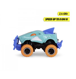 Dickie Toys RC Monster Shark – Ferngesteuerter Monstertruck, RTR