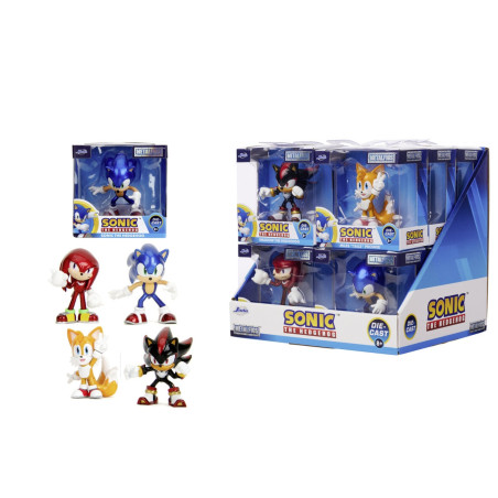 Jada Sonic the Hedgehog Sammelfiguren Welle 1 – Metall Die-Cast 6,5cm | Sonic, Tails, Knuckles