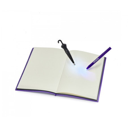 Wednesday Tagebuch Set – Geheimtinte & UV-Licht Zauberstift | Undercover™