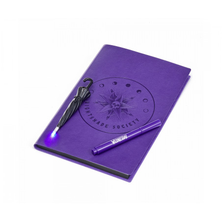 Wednesday Tagebuch Set – Geheimtinte & UV-Licht Zauberstift | Undercover™