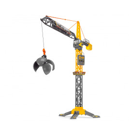 Dickie Toys Mighty Crane RC Spielzeugkran 110cm - 360° drehbar, Greifarm