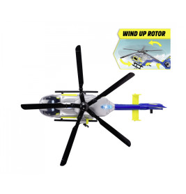 Dickie Police Helicopter mit Licht & Sound – Spielzeug-Hubschrauber für Rettungsmissionen ab 3 Jahre