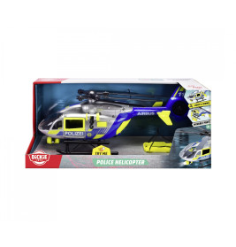 Dickie Police Helicopter mit Licht & Sound – Spielzeug-Hubschrauber für Rettungsmissionen ab 3 Jahre
