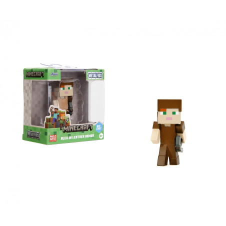 Jada Minecraft Sammelfiguren Welle 3 – Metall Die-Cast 6,5cm | Alex, Steve, Creeper, Enderman