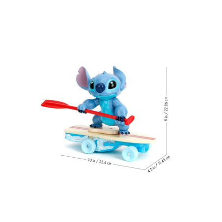 Dickie Toys RC Surfer Stitch Ferngesteuert | Lilo & Stitch Funkfahrzeug ab 3 Jahre