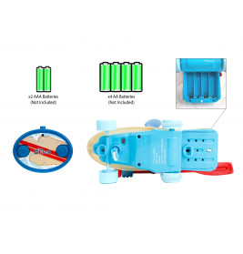 Dickie Toys RC Surfer Stitch Ferngesteuert | Lilo & Stitch Funkfahrzeug ab 3 Jahre