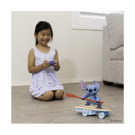 Dickie Toys RC Surfer Stitch Ferngesteuert | Lilo & Stitch Funkfahrzeug ab 3 Jahre