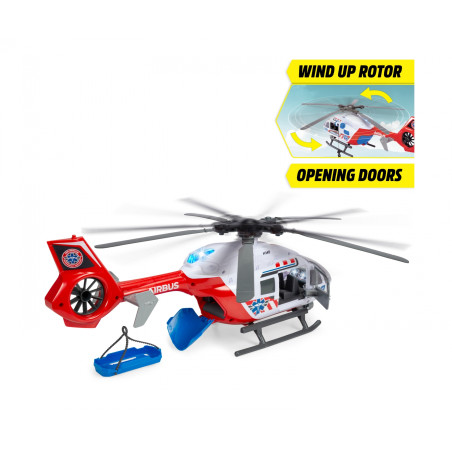 Dickie Toys Airbus H145 RC-Hubschrauber | Großer Spielzeug-Helikopter für Kinder