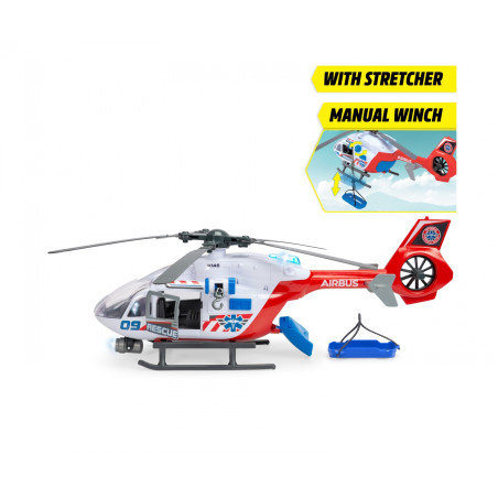 Dickie Toys Airbus H145 RC-Hubschrauber | Großer Spielzeug-Helikopter für Kinder