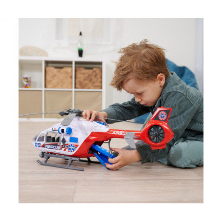 Dickie Toys Airbus H145 RC-Hubschrauber | Großer Spielzeug-Helikopter für Kinder