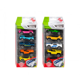 Dickie Toys Die-cast Vehicles 5er-Pack sortiert – Robuste Modellautos (203331001)