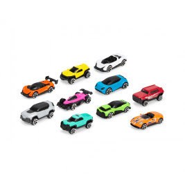 Dickie Toys Die-Cast Fahrzeuge 10er Set für Kinder ab 3 Jahren – Spielzeugautos