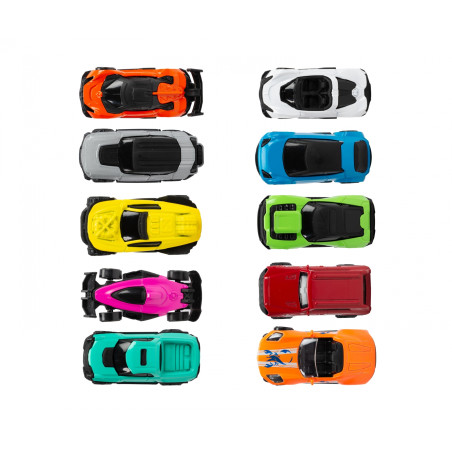 Dickie Toys Die-Cast Fahrzeuge 10er Set für Kinder ab 3 Jahren – Spielzeugautos