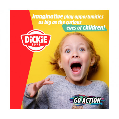 Dickie Toys Die-Cast Fahrzeuge 10er Set für Kinder ab 3 Jahren – Spielzeugautos