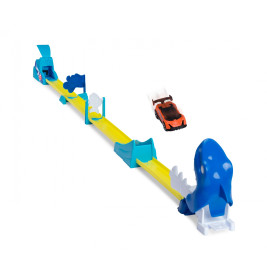 Dickie Toys Shark Launcher Track Set – Actionreiche Rennstrecke mit Haifisch für Kids!