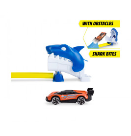 Dickie Toys Shark Launcher Track Set – Actionreiche Rennstrecke mit Haifisch für Kids!