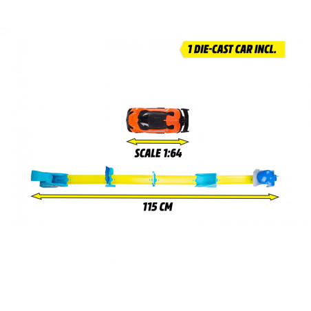 Dickie Toys Shark Launcher Track Set – Actionreiche Rennstrecke mit Haifisch für Kids!