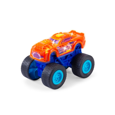 Dickie Toys Beat Crusher Monstertruck 1:16 – Orange/Lila – Spielzeug