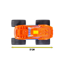 Dickie Toys Beat Crusher Monstertruck 1:16 – Orange/Lila – Spielzeug