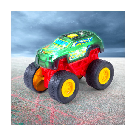 Dickie Toys Bass Ripper Monstertruck 1:16 – Ferngesteuertes Offroad-Fahrzeug für Kinder