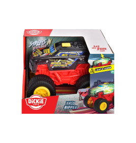 Dickie Toys Bass Ripper Monstertruck 1:16 – Ferngesteuertes Offroad-Fahrzeug für Kinder