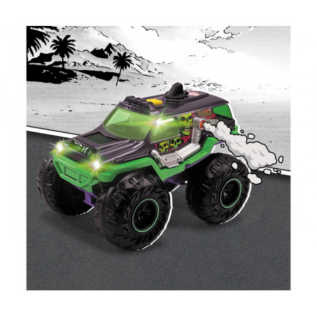 Dickie Toys Rowdy Rocker Monstertruck 1:16 Grün – Für Kinder ab 6 Jahren