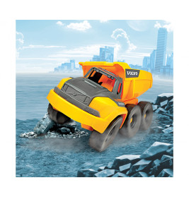 Dickie Toys Volvo Tough Hauler Spielzeug-Muldenkipper – Licht, Sound & Bewegung (4006333094149)