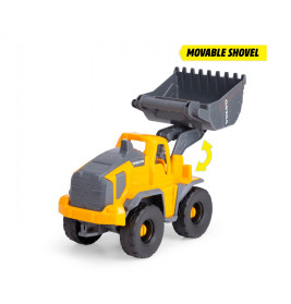 Dickie Toys Volvo Tough Loader – Detailgetreuer Baustellenlader für Kinder ab 3 Jahren