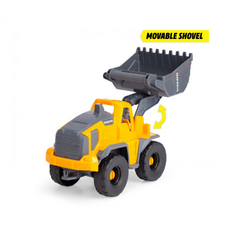 Dickie Toys Volvo Tough Loader – Detailgetreuer Baustellenlader für Kinder ab 3 Jahren