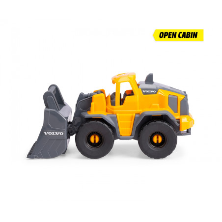 Dickie Toys Volvo Tough Loader – Detailgetreuer Baustellenlader für Kinder ab 3 Jahren