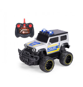 Dickie Toys RC Suzuki Jimny Police 1:16 – Ferngesteuertes Polizeiauto mit Licht & Sound