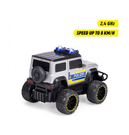 Dickie Toys RC Suzuki Jimny Police 1:16 – Ferngesteuertes Polizeiauto mit Licht & Sound