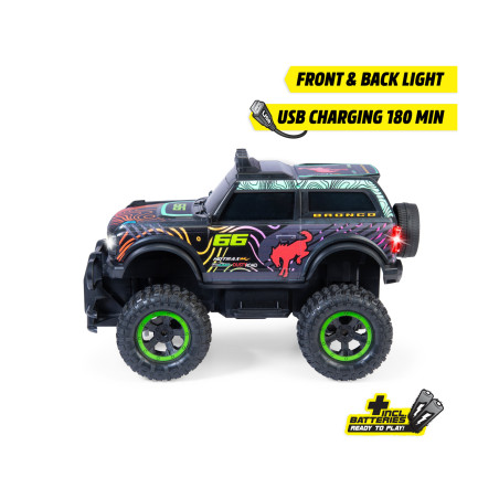 Dickie Toys RC Ford Bronco 1:16 RTR, 2.4GHz, inkl. Akku & Licht – Ready to Run