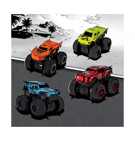 Key Racer, 4-sortiert