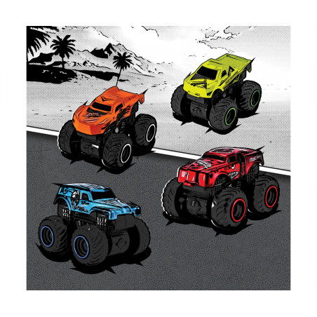 Key Racer, 4-sortiert