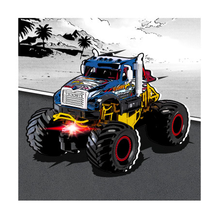 Dickie Toys Sharp Eagle RC Monstertruck – Ferngesteuertes Auto ab 6 Jahren