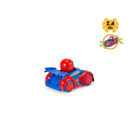 Dickie Toys RC Spidey Web-Crawler 1:50 – Ferngesteuertes Fahrzeug für Kinder | Spiderman Spielzeug