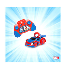 Dickie Toys RC Spidey Web-Crawler 1:50 – Ferngesteuertes Fahrzeug für Kinder | Spiderman Spielzeug